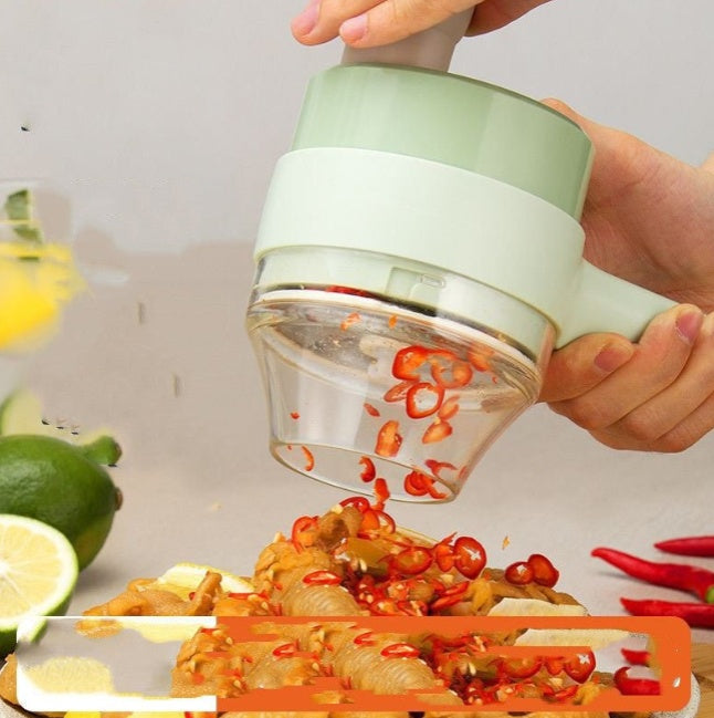 Household Multifunctional Wireless Electric Garlic Masher