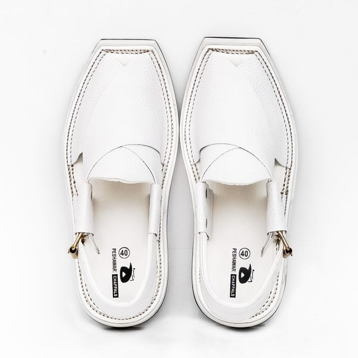 Kaptaan Chappal with White Doted