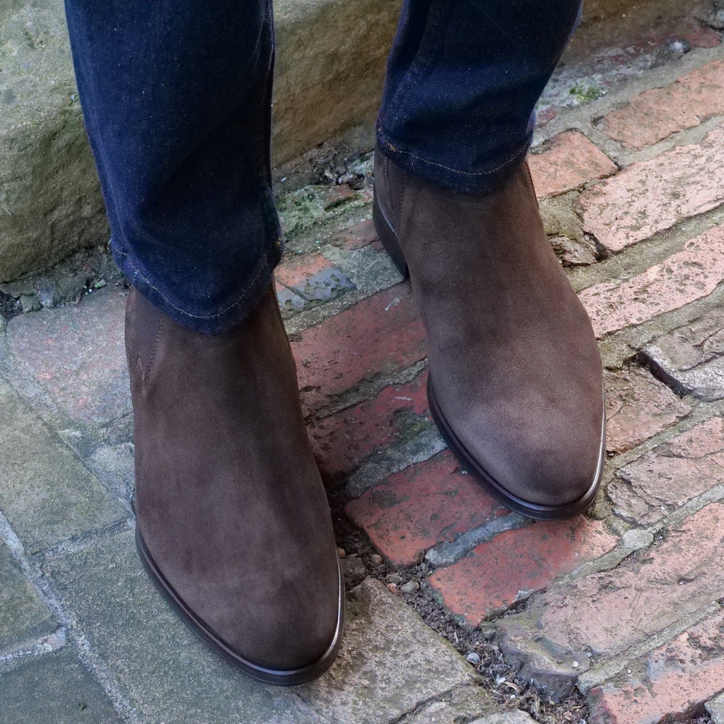Eastwood Chelsea Boot Dark Brown Suede