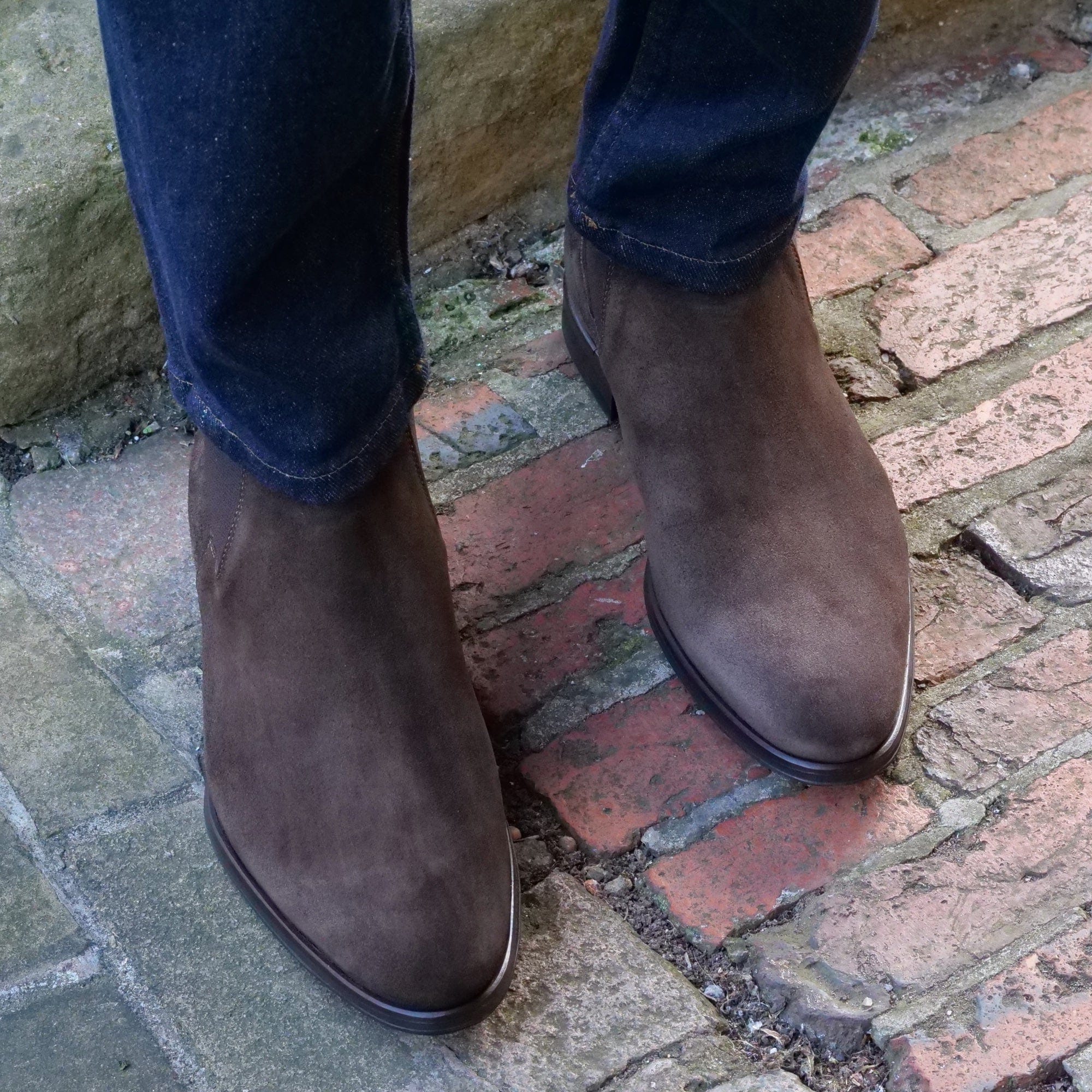 Eastwood Chelsea Boot Dark Brown Suede