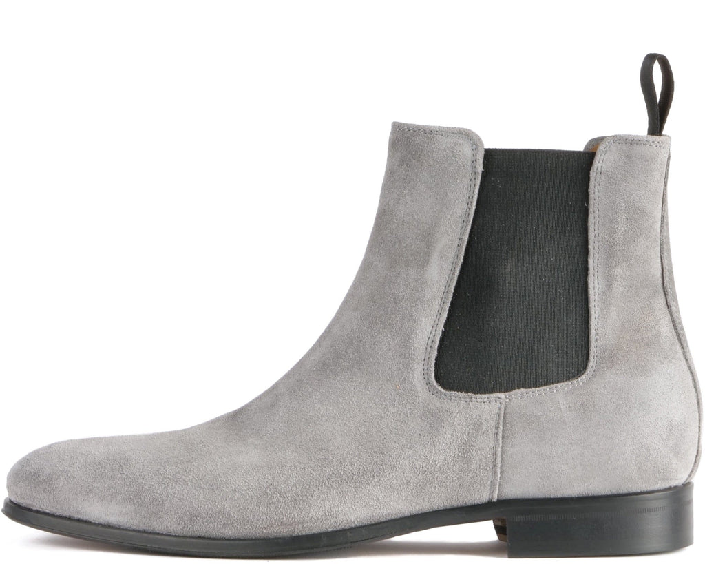 Eastwood Chelsea Boot Light Grey Suede