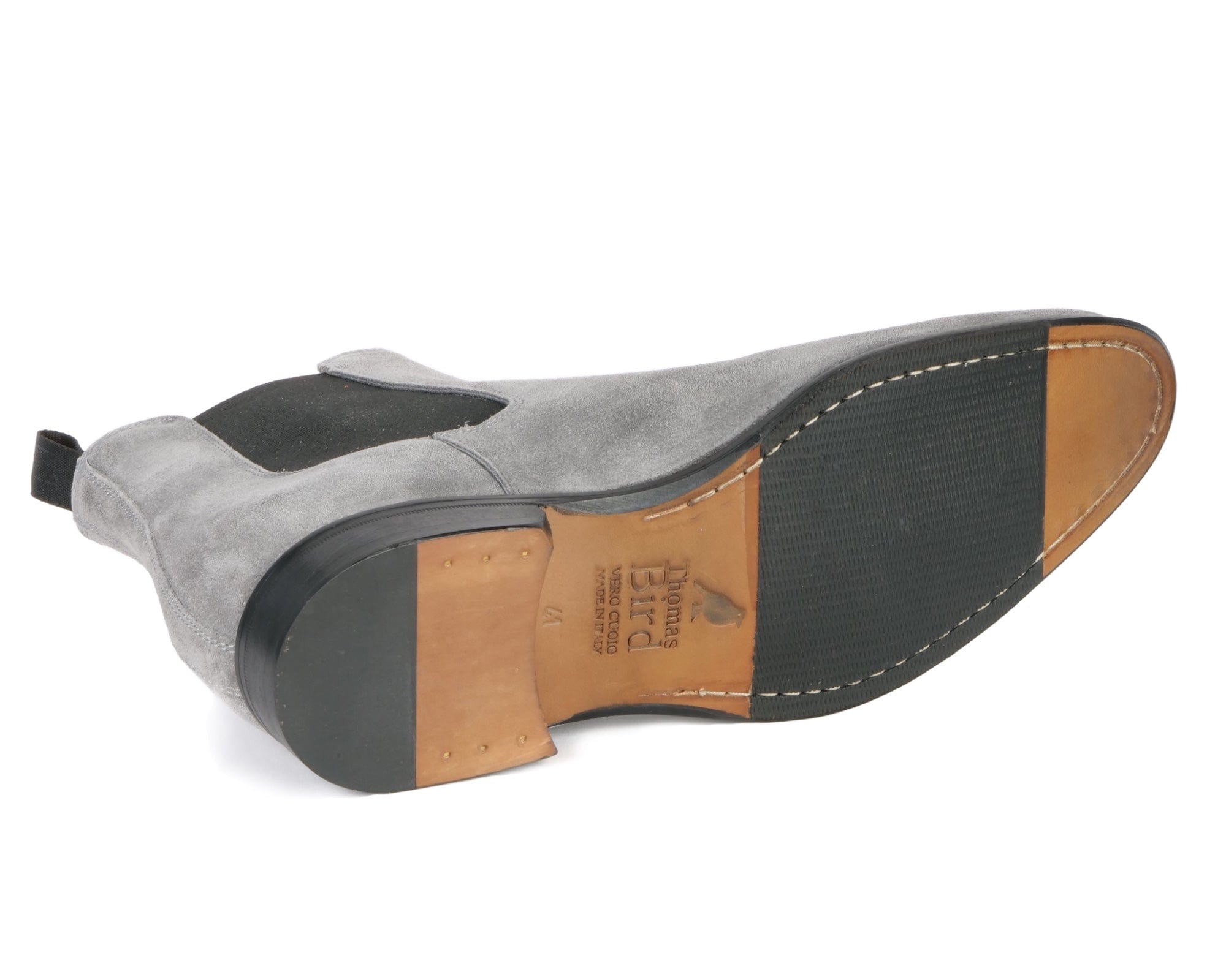 Eastwood Chelsea Boot Light Grey Suede