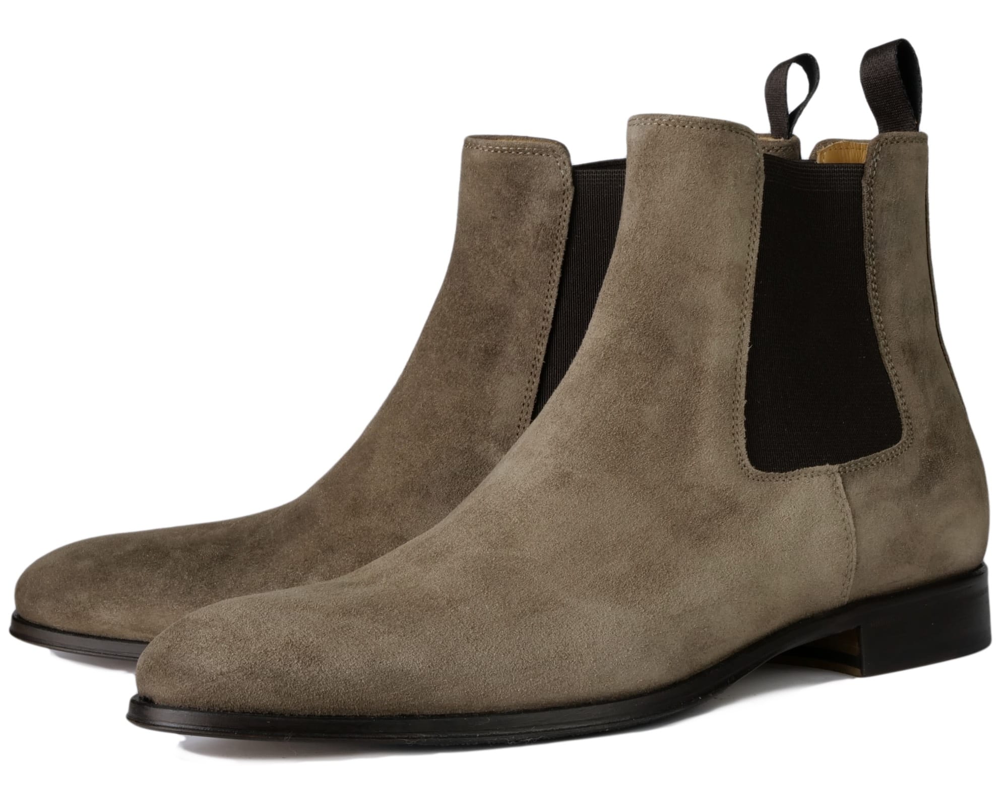 Eastwood Chelsea Boot Taupe Brown Suede
