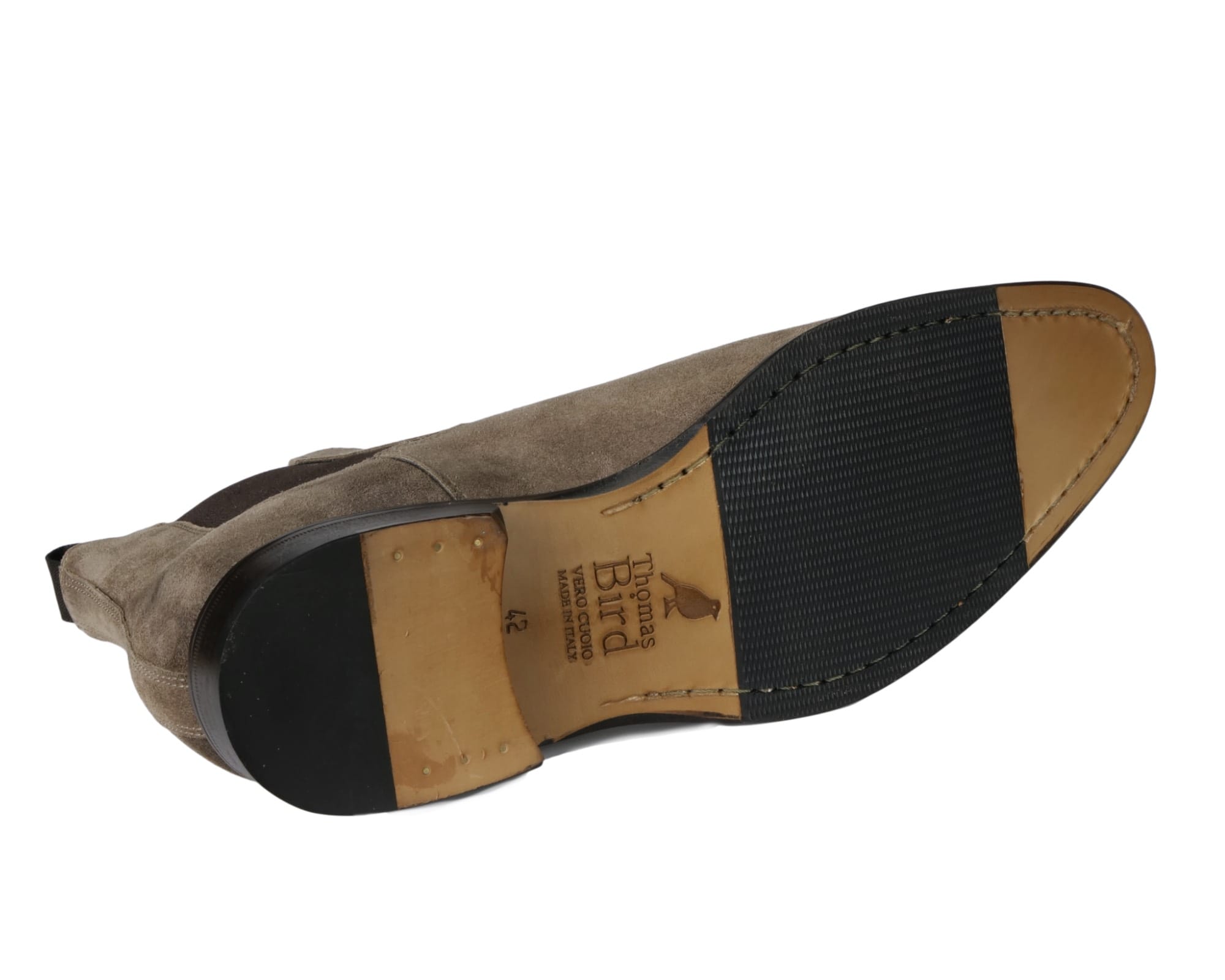 Eastwood Chelsea Boot Taupe Brown Suede