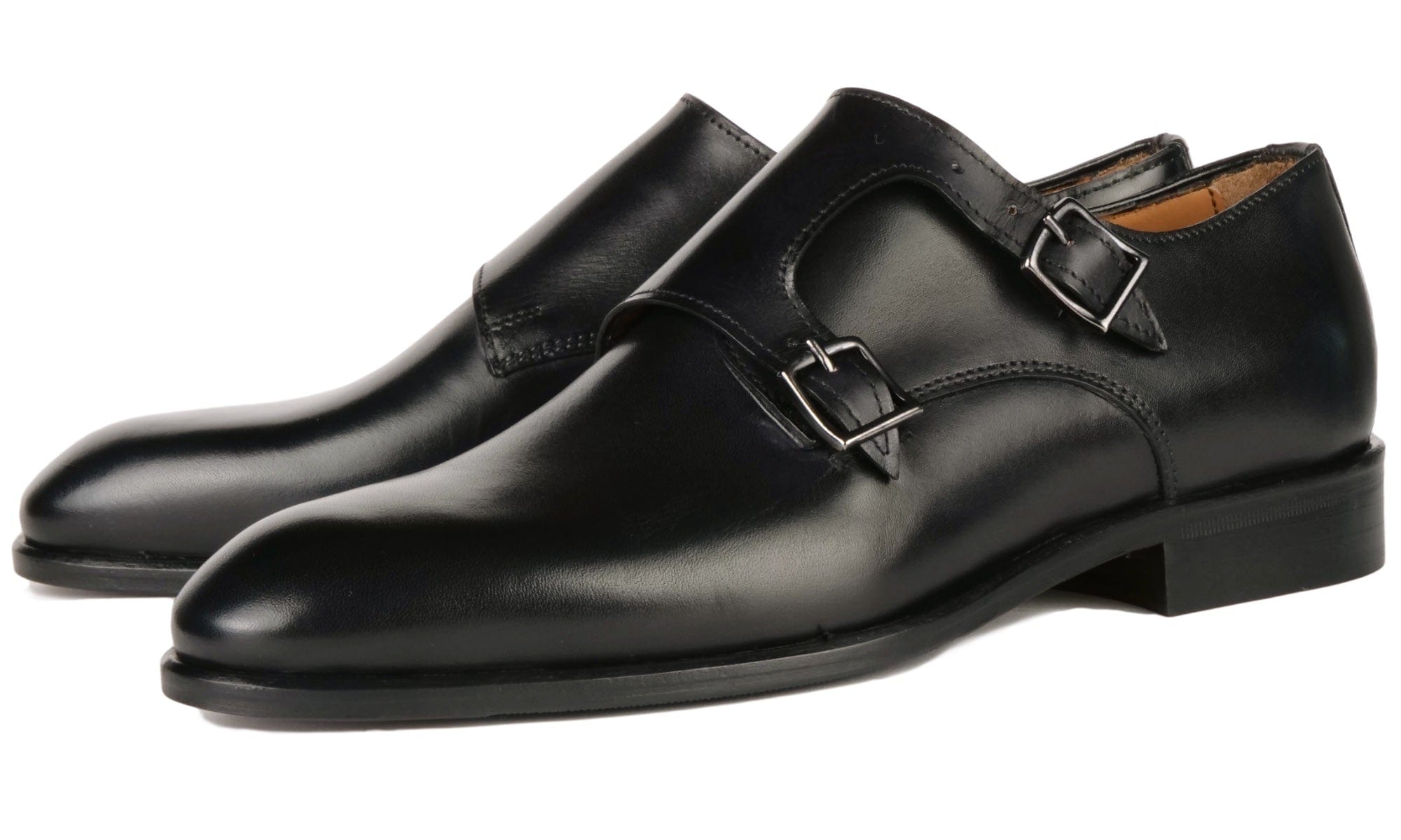 Ashcroft Monk Strap Black