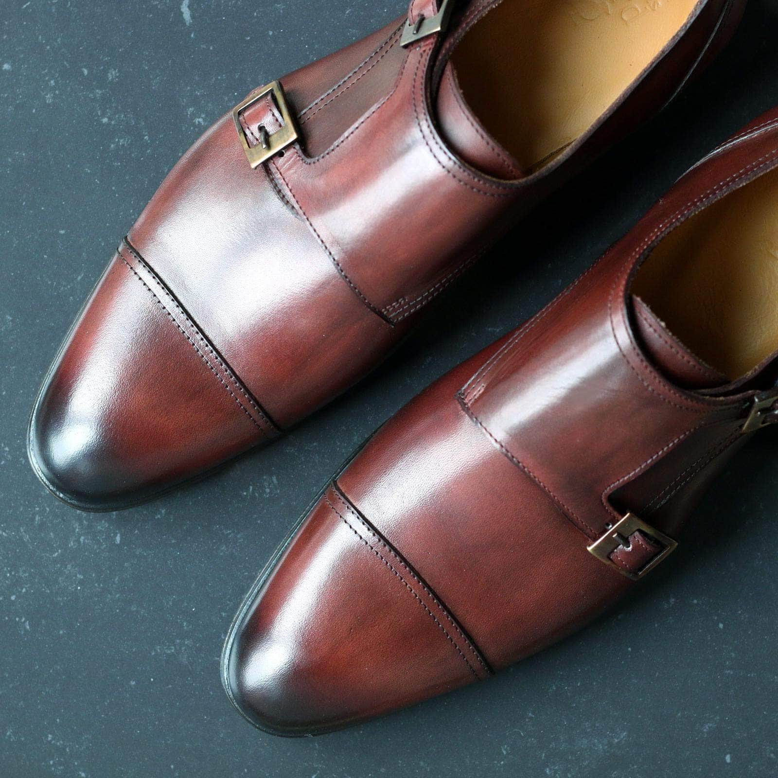Bourne Monk Strap SB Conker Brown