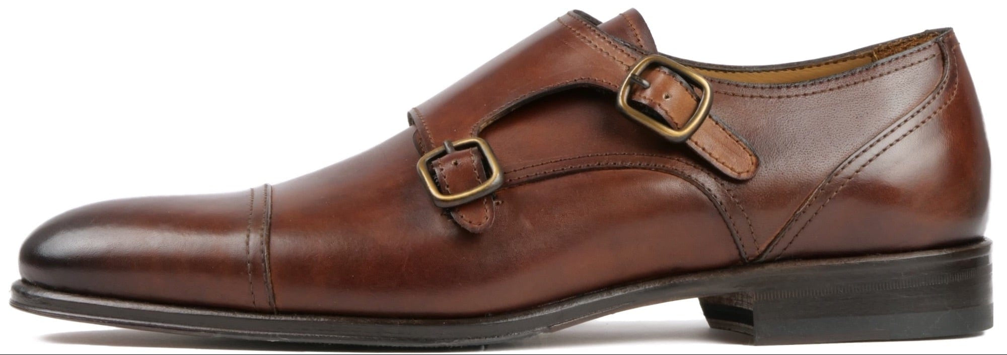 Bourne Monk Strap Tan