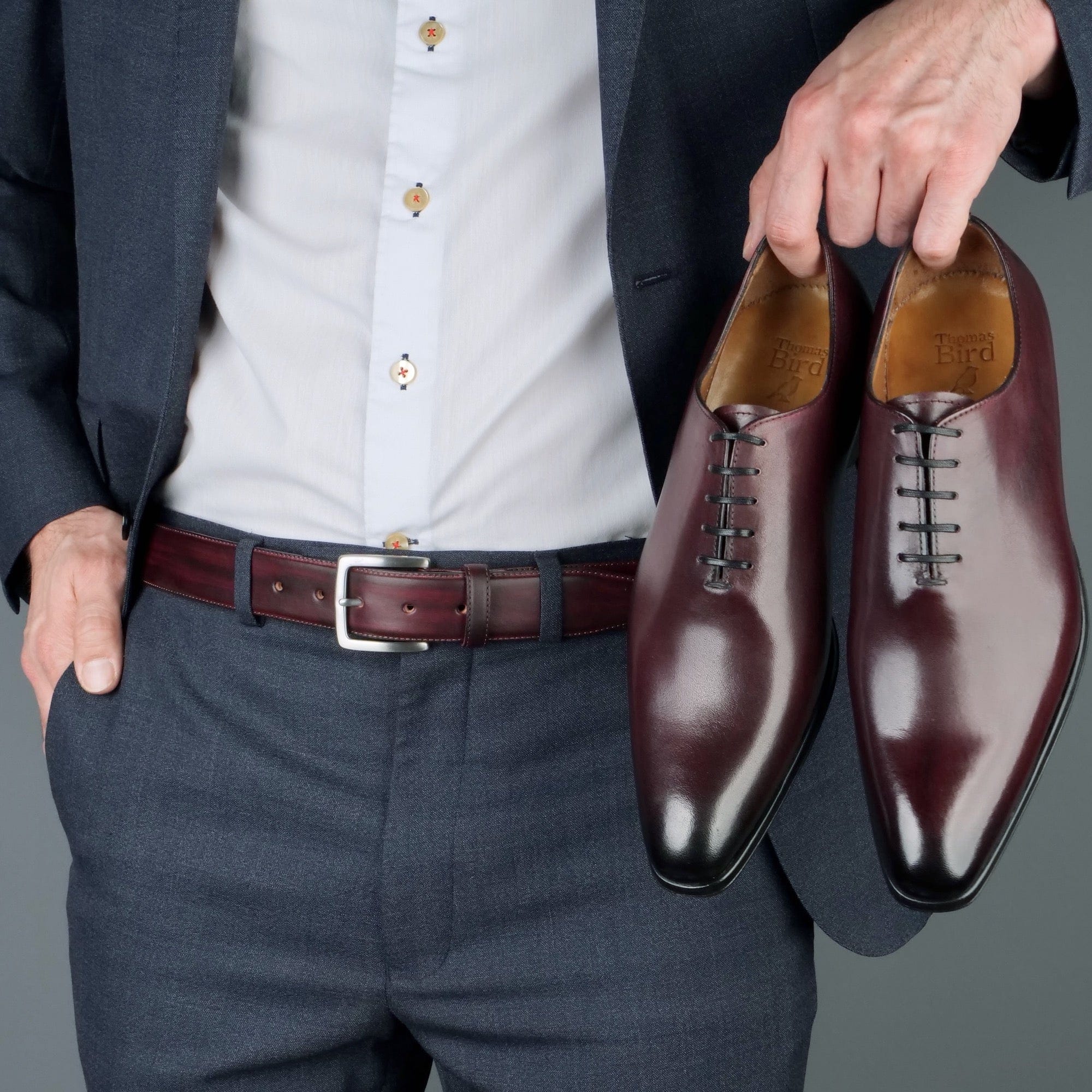 Benson Wholecut Oxford Oxblood