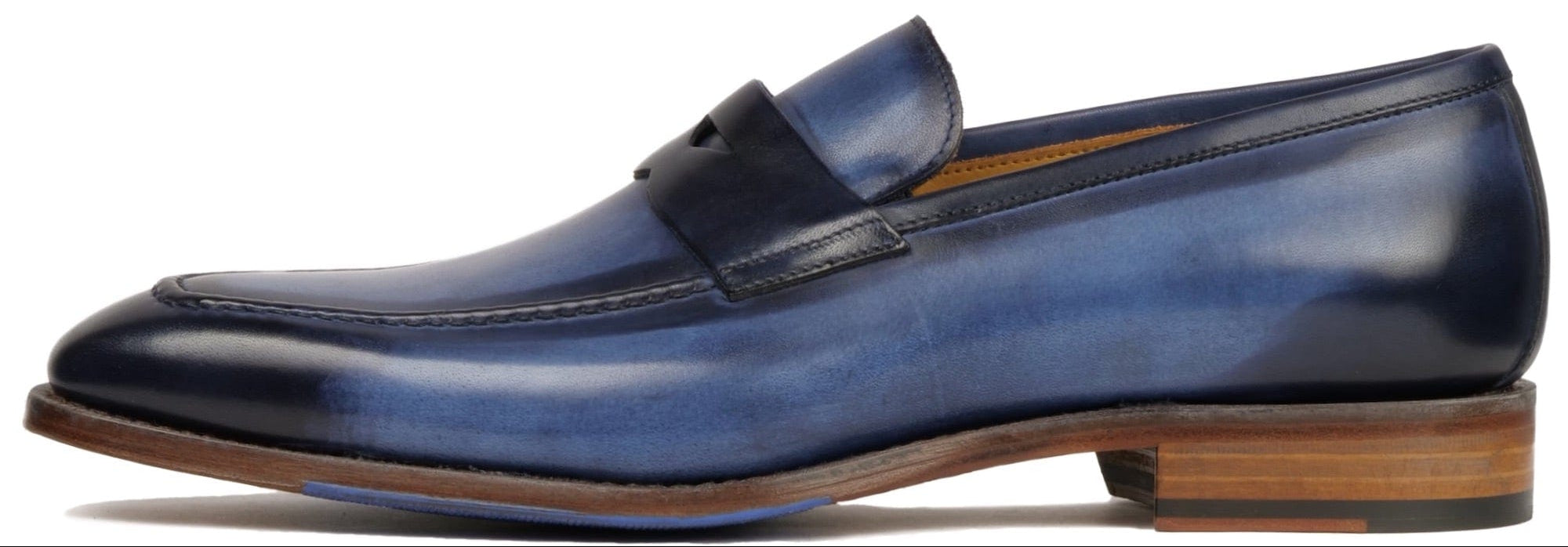 Hampton Penny Loafer Blue