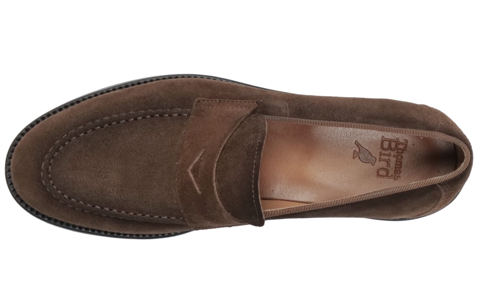 Monaco Penny Loafer Brown Suede