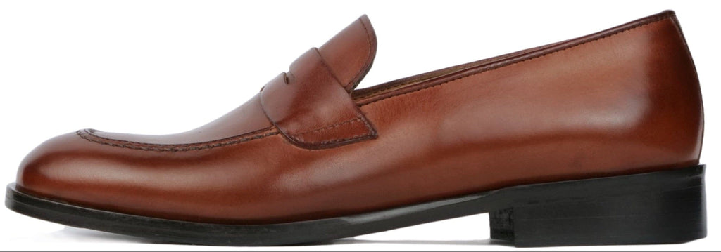 Roma Penny Loafer Chestnut