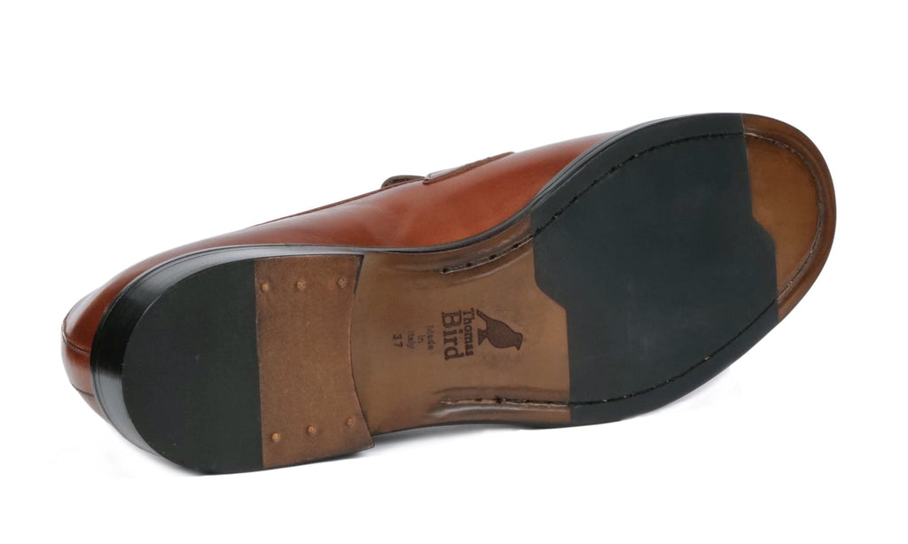 Roma Penny Loafer Chestnut