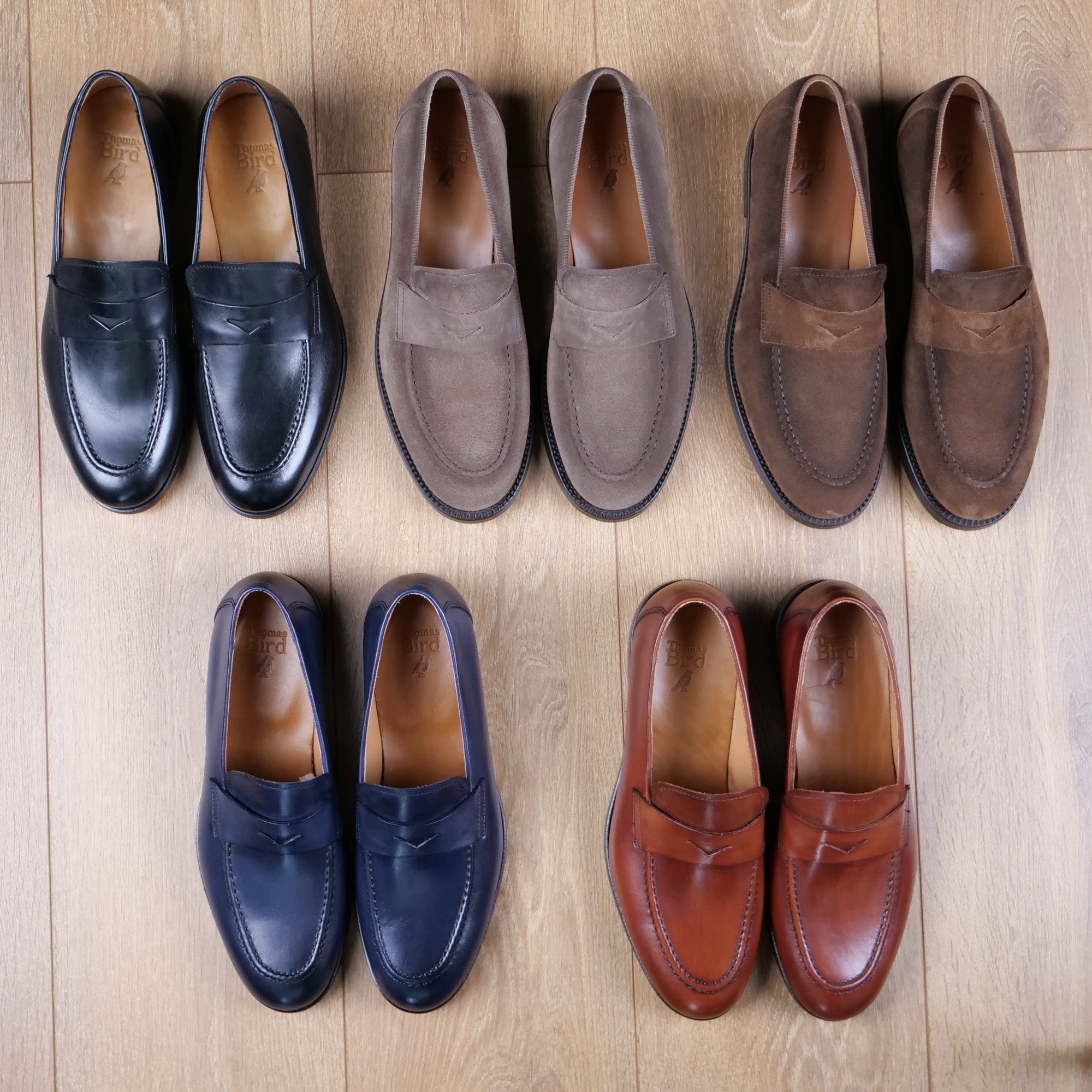 Monaco Penny Loafer Brown Suede