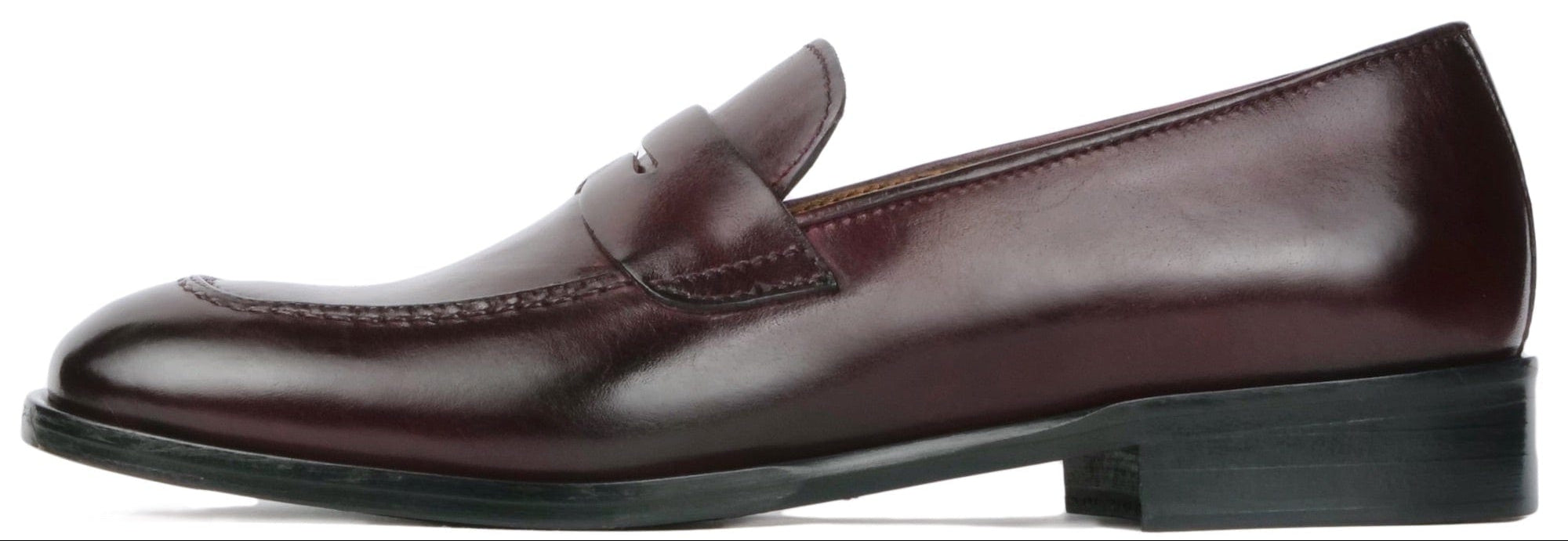Roma Penny Loafer Oxblood