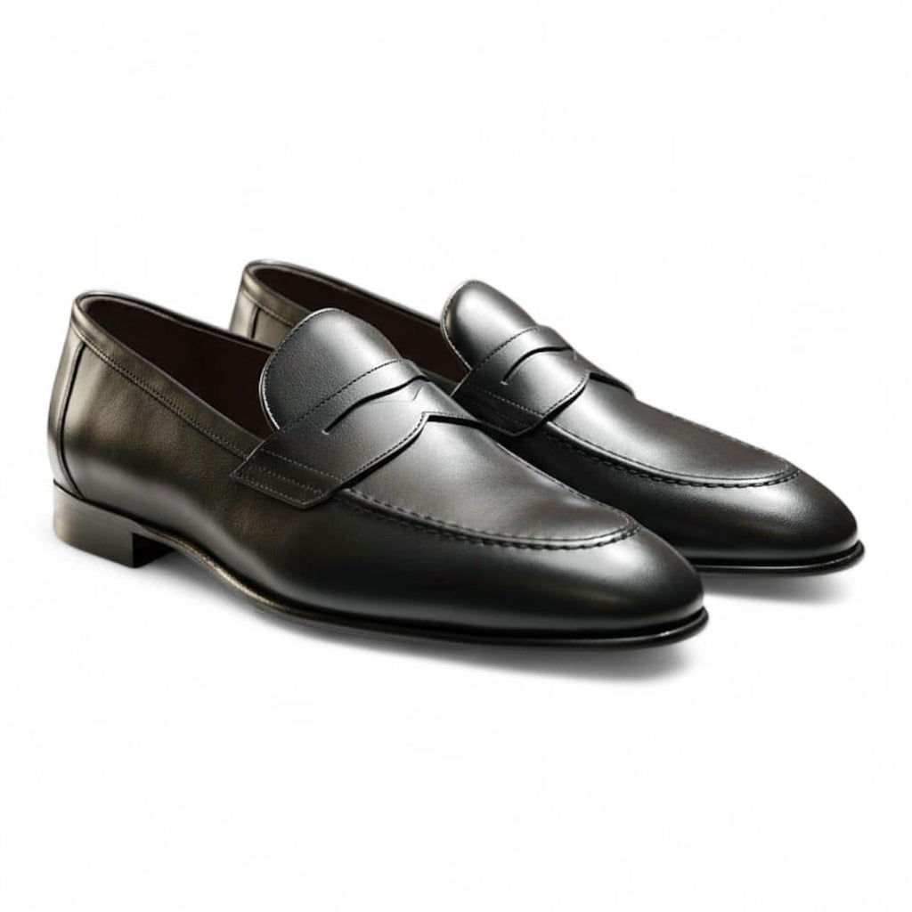 Handmade Men’s Penny Loafers | Classic Genuine Leather Comfort