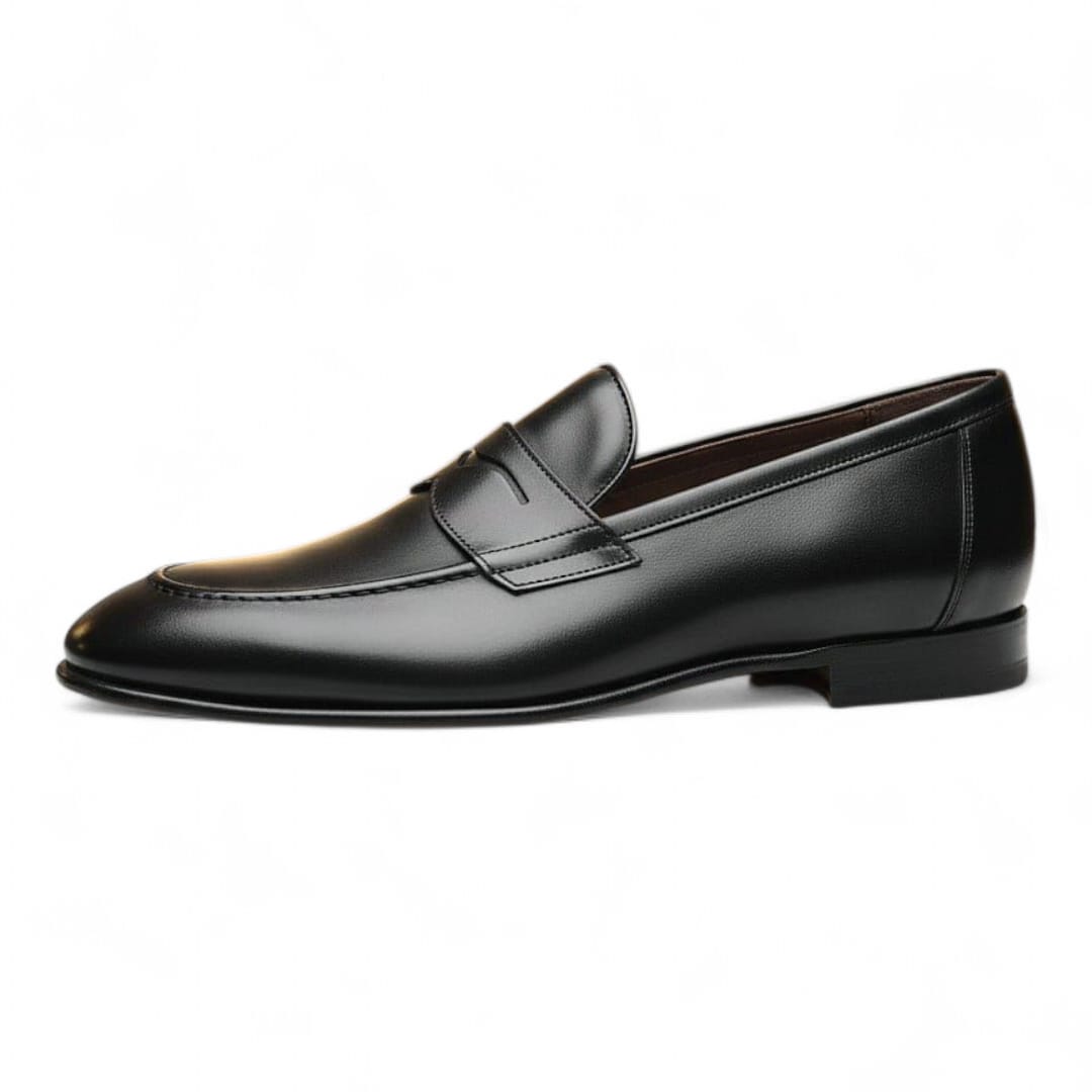 Handmade Men’s Penny Loafers | Classic Genuine Leather Comfort