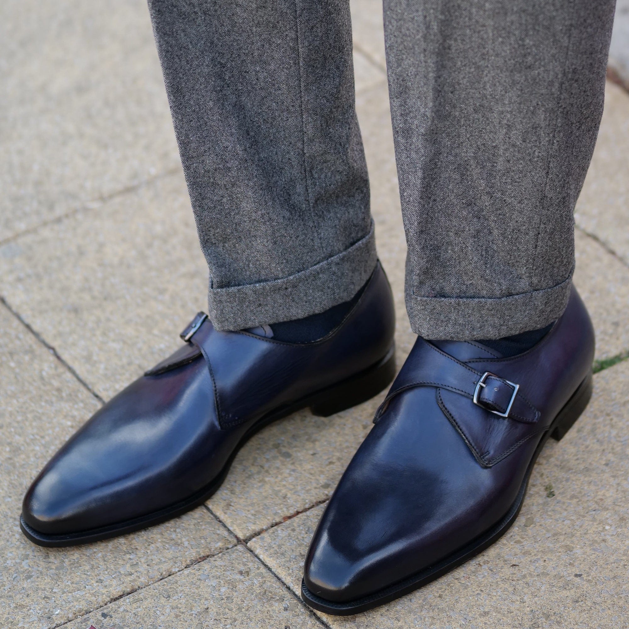 Brooklyn Single Monk Blue