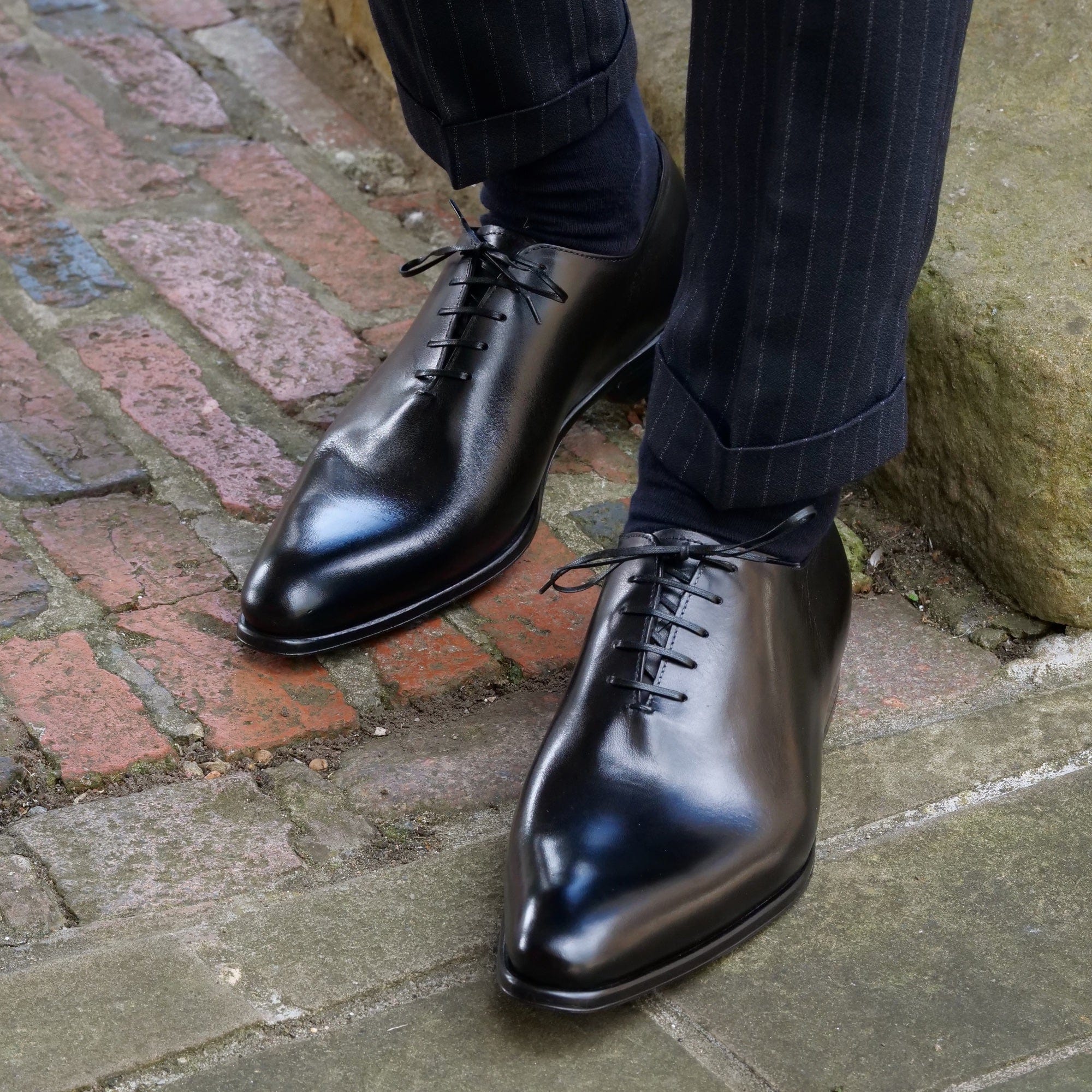 Benson Wholecut Oxford Black