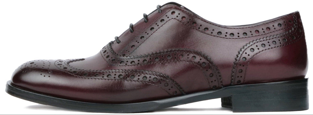 Siena Wingtip Oxford Brogue Oxblood