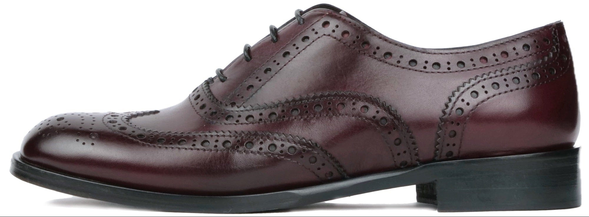 Siena Wingtip Oxford Brogue Oxblood